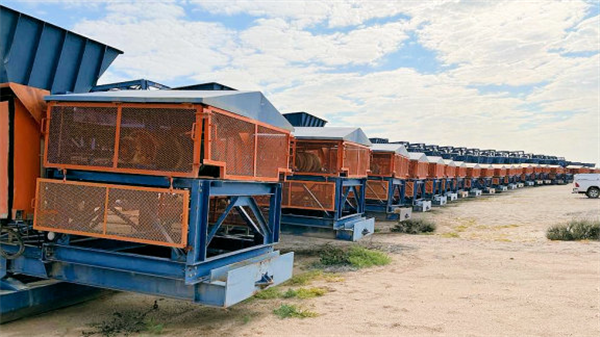 34 Units - Senet 1350mm (54") W X 38m (125') L Grasshopper Conveyors)
